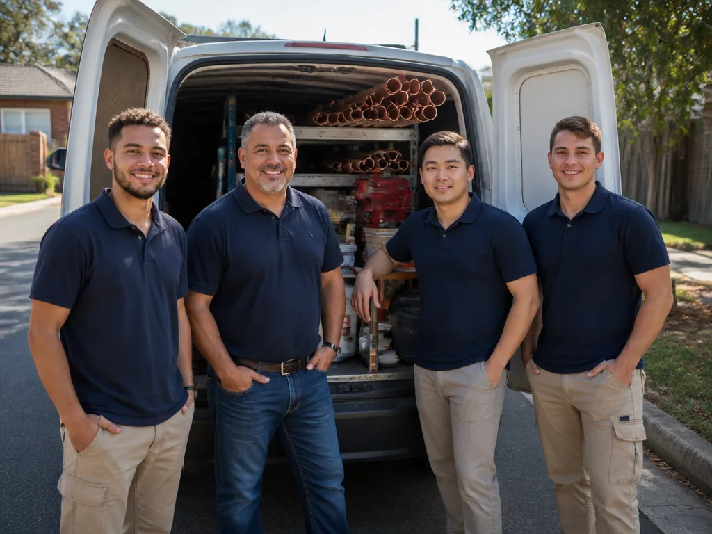 Clayton Plumbing Repair team