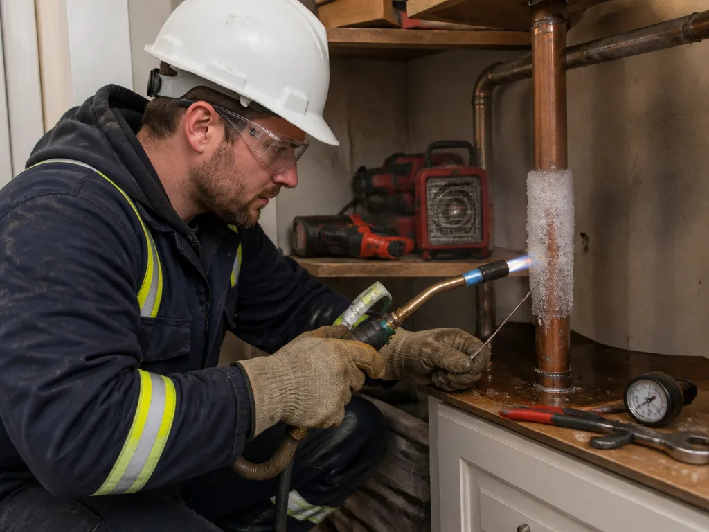 Frozen Pipe Repair