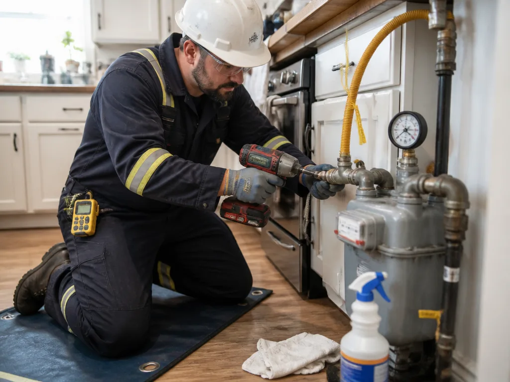 Gas Line Repair