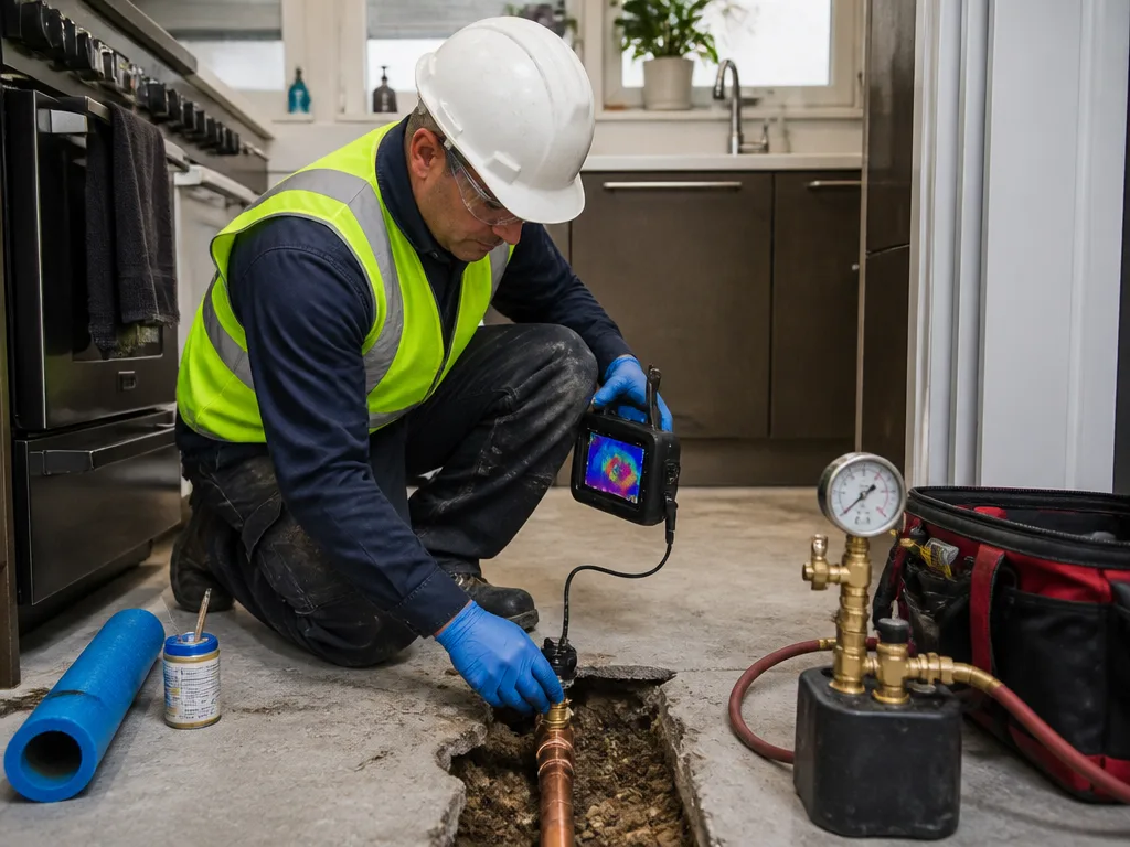 Slab Leak Repair